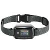 GPS Dog Training Collar IP67 Waterproof E Collar Remote Rechargeable Black